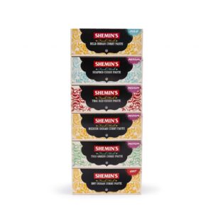 Selection of Six Shemin's Curry Pastes