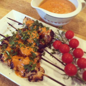 BBQ Chicken Tikka Masala & Summer Salad