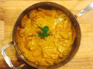 Creamy Chicken & Pumpkin Curry