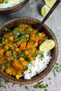 Shemin's Chicken, Squash and Chickpea Curry