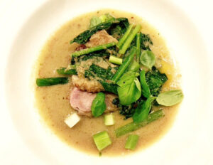 Thai red duck curry