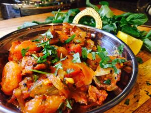 Lamb and apricot tagine