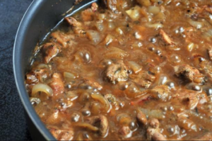 Venison curry