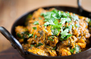 Chicken and Spinach Balti