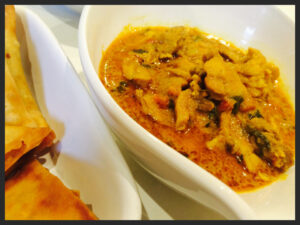 chicken curry with a thai twist