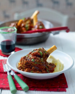 Garam Masala Braised Lamb Shanks