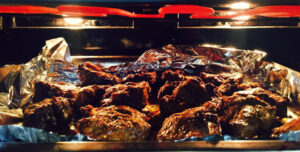 lamb cutlets with pesto