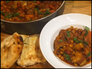 pork belly and chickpea casserole