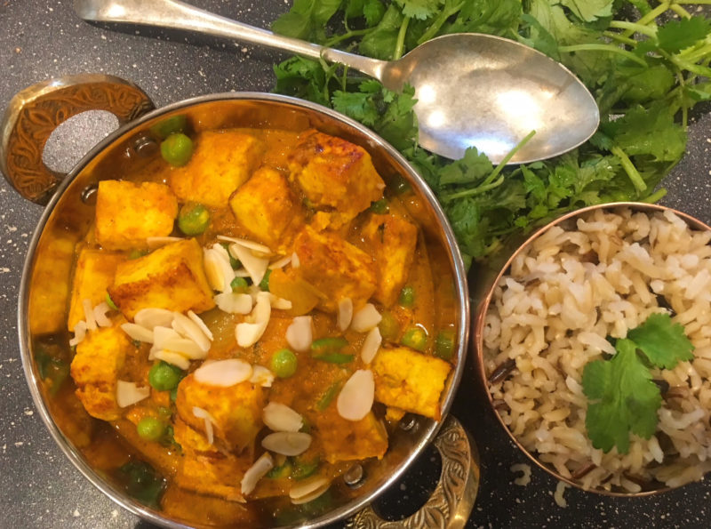 paneer and pea curry Shemins