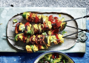 Tandoori Fish Skewers