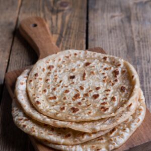 4 Plain Parathas