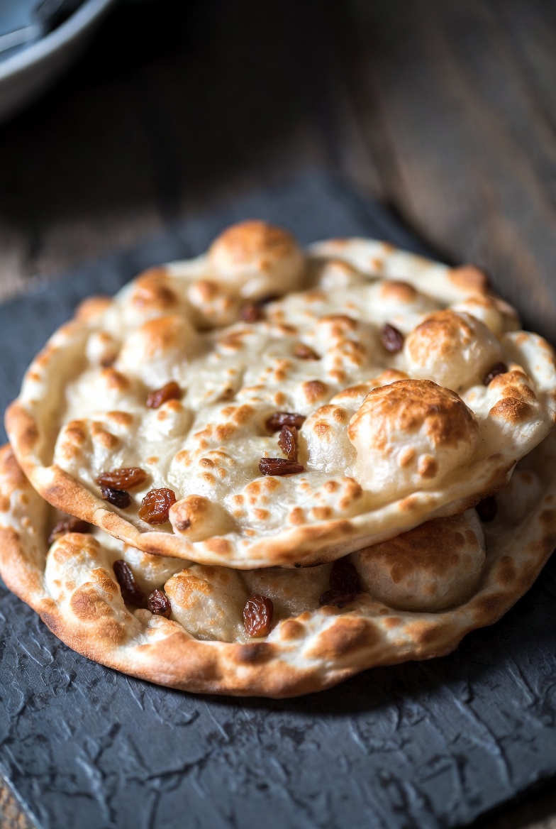 2 Peshwari Naan Breads