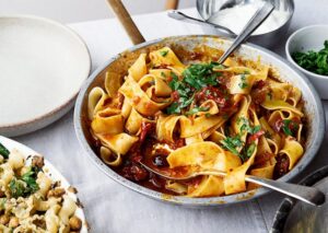 Shemins Pappardelle with Harissa