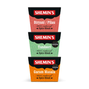Selection of Three Shemin's Spice Blends