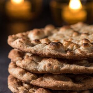 4 Wholemeal Naan Breads