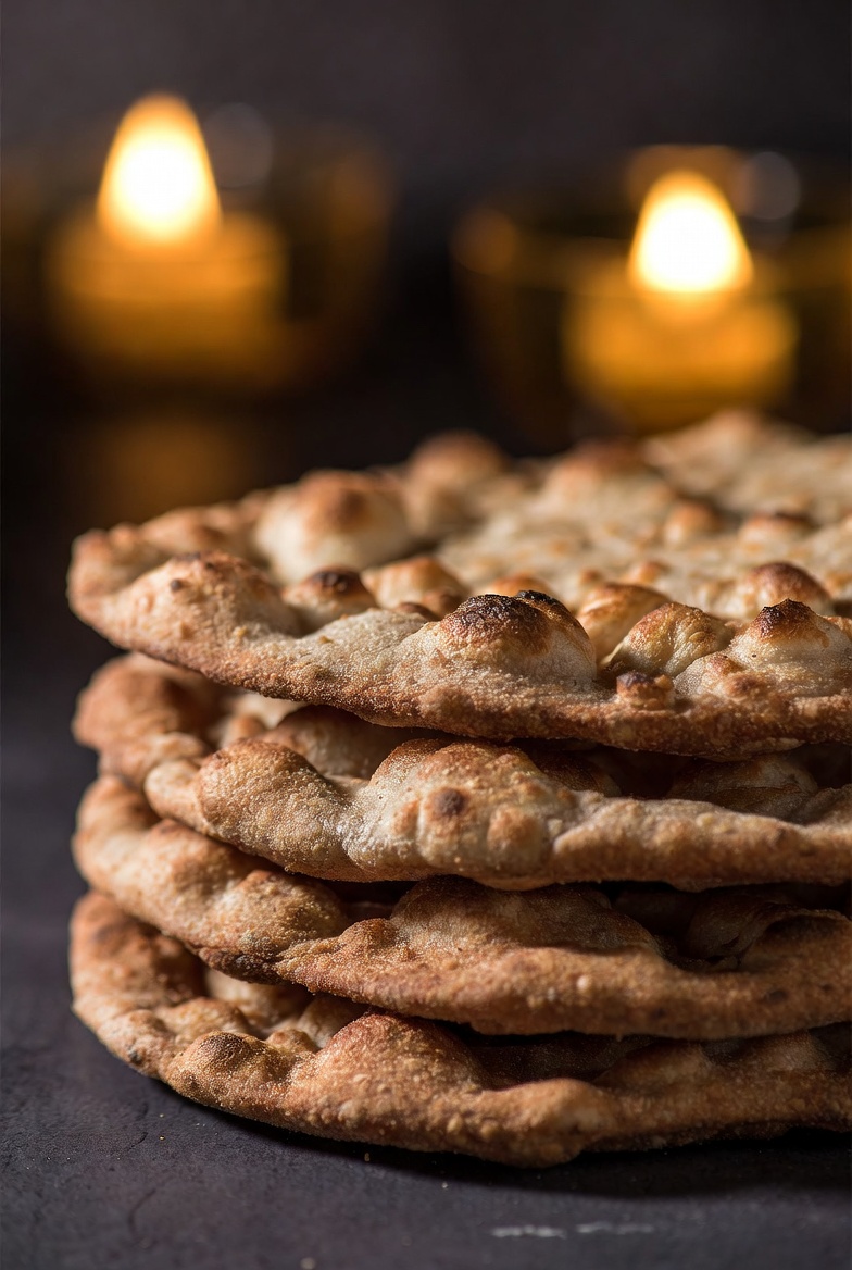 4 Wholemeal Naan Breads