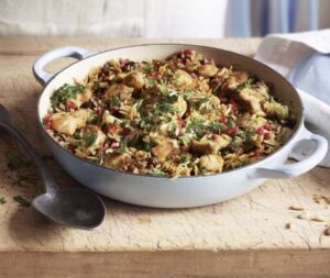 Shemin's Persian Chicken Pilaf