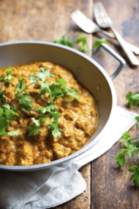 Shemin's Chicken Korma with Mango Chutney