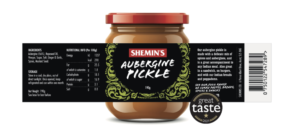 Shemin's Aubergine Pickle