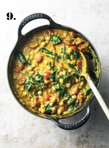 Shemin's Chickpea and Spinach Curry