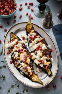 Shemin's Stuffed Aubergines