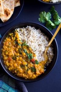 Shemin's One Pot Spinach Dhal