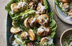 Chicken Meatball Salad