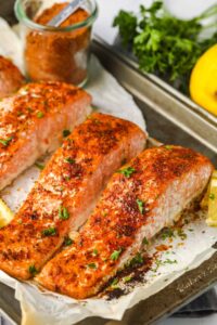 Shemin's Jerk Salmon