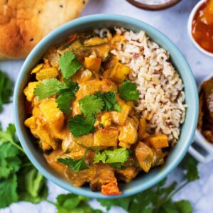 slow cooked vegetable curry