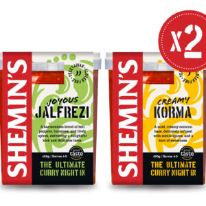 Selection of Two Shemin's Curry Sauces