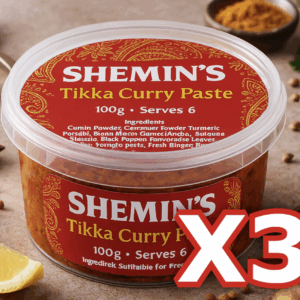 Three Shemin's Tikka Curry Paste