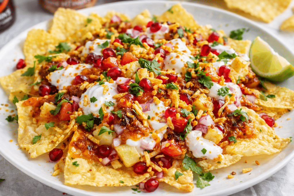 Crispy Poppadom Chaat | Shemins