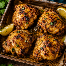 Golden Biryani Yogurt Chicken Thighs