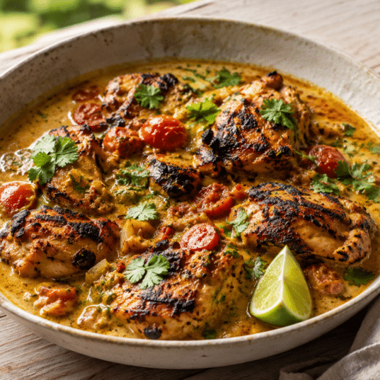 Charred Goan Chicken & Coconut Curry